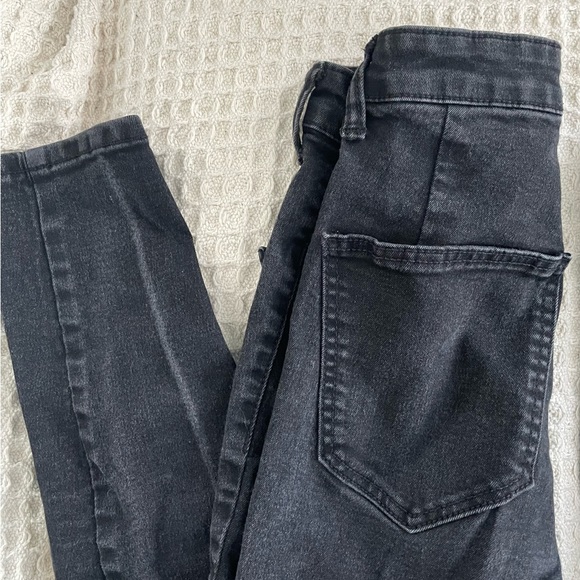 Zara High Waisted Skinny Jeans - Picture 3 of 6